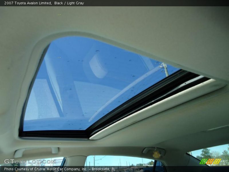 Black / Light Gray 2007 Toyota Avalon Limited
