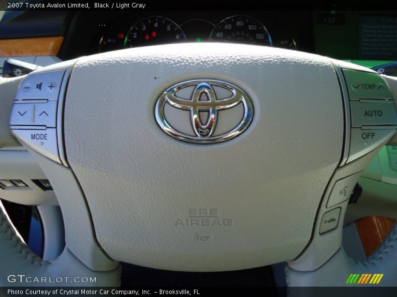 Black / Light Gray 2007 Toyota Avalon Limited