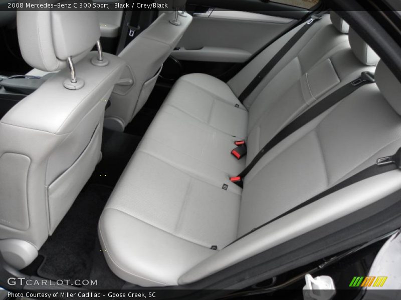 Black / Grey/Black 2008 Mercedes-Benz C 300 Sport