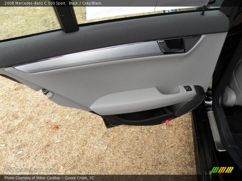 Black / Grey/Black 2008 Mercedes-Benz C 300 Sport