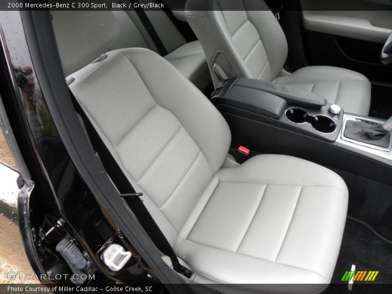 Black / Grey/Black 2008 Mercedes-Benz C 300 Sport