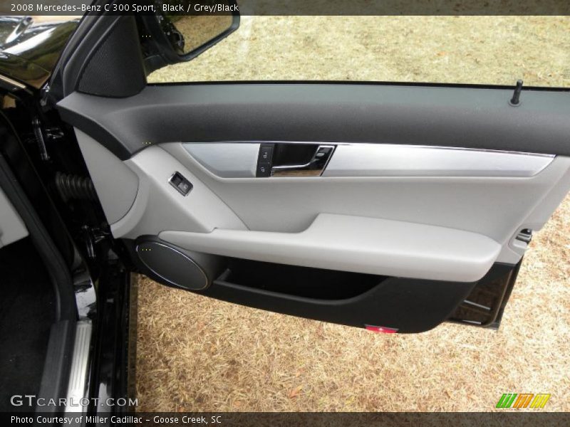 Black / Grey/Black 2008 Mercedes-Benz C 300 Sport