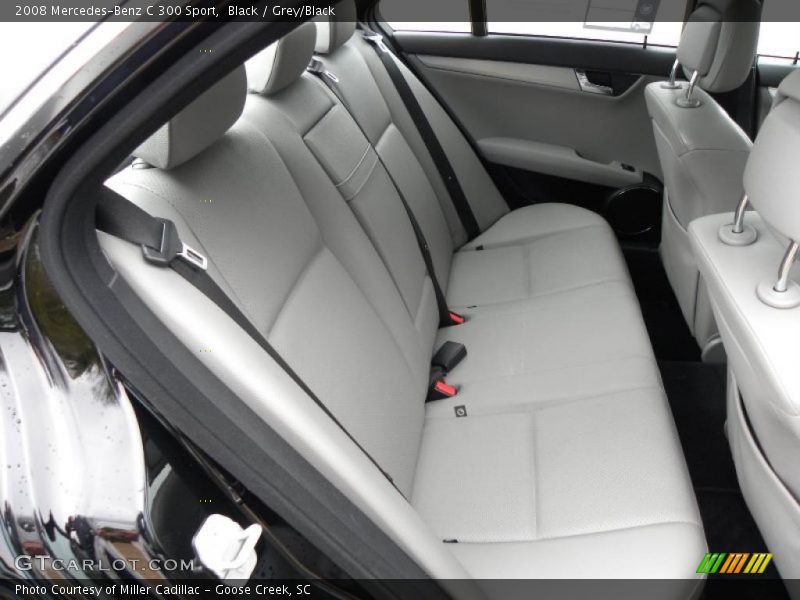 Black / Grey/Black 2008 Mercedes-Benz C 300 Sport