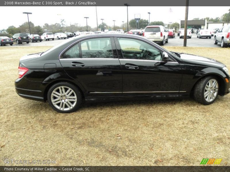 Black / Grey/Black 2008 Mercedes-Benz C 300 Sport