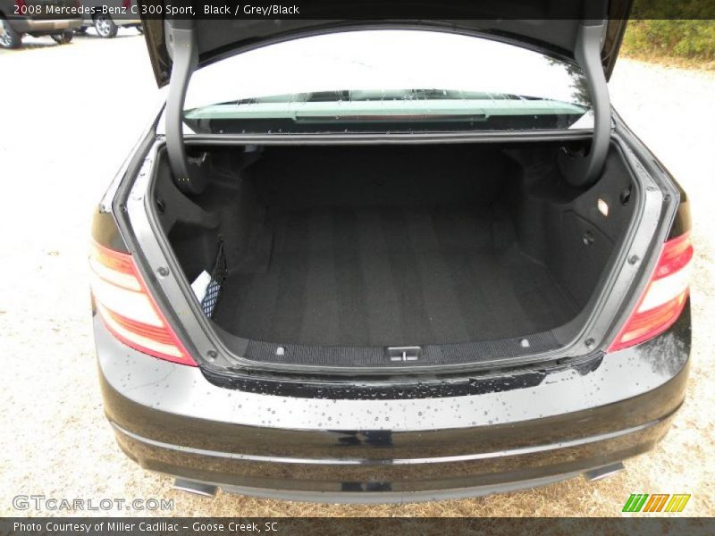 Black / Grey/Black 2008 Mercedes-Benz C 300 Sport