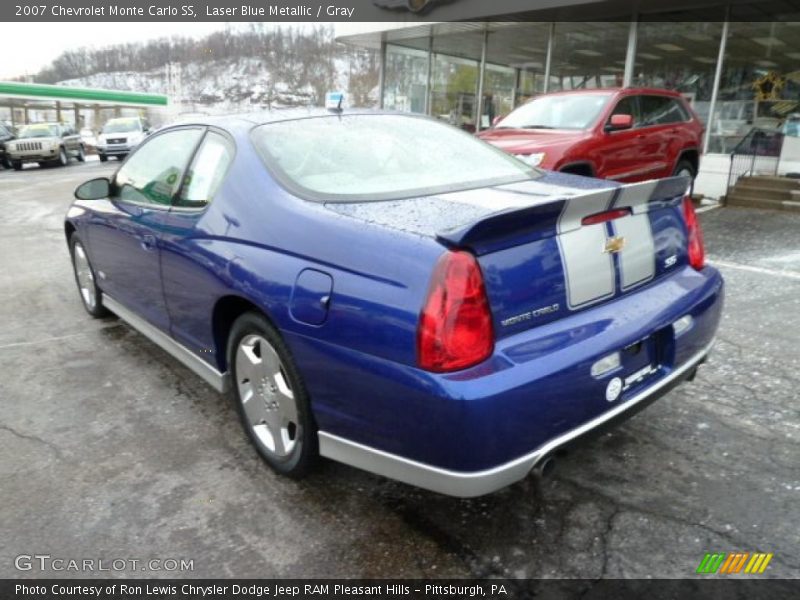  2007 Monte Carlo SS Laser Blue Metallic