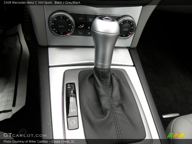 Black / Grey/Black 2008 Mercedes-Benz C 300 Sport