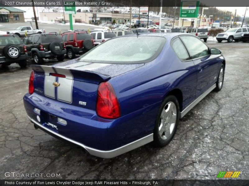  2007 Monte Carlo SS Laser Blue Metallic