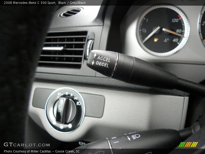 Black / Grey/Black 2008 Mercedes-Benz C 300 Sport