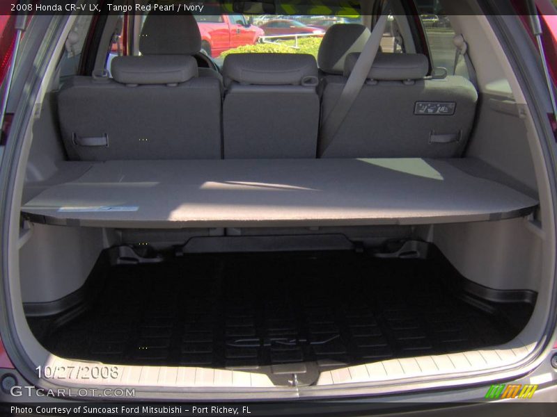 Tango Red Pearl / Ivory 2008 Honda CR-V LX