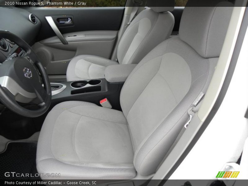 Phantom White / Gray 2010 Nissan Rogue S