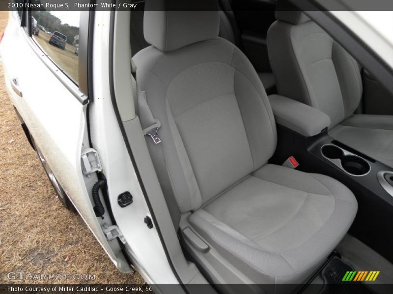 Phantom White / Gray 2010 Nissan Rogue S