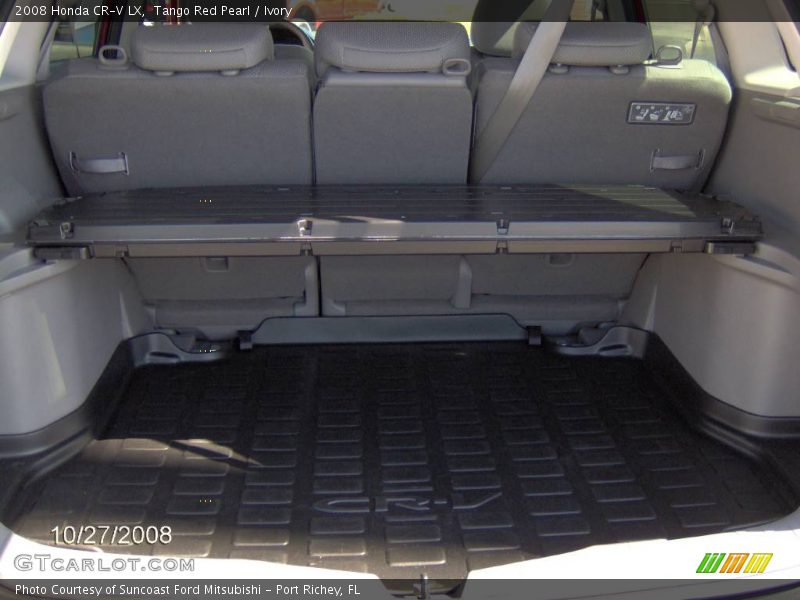Tango Red Pearl / Ivory 2008 Honda CR-V LX