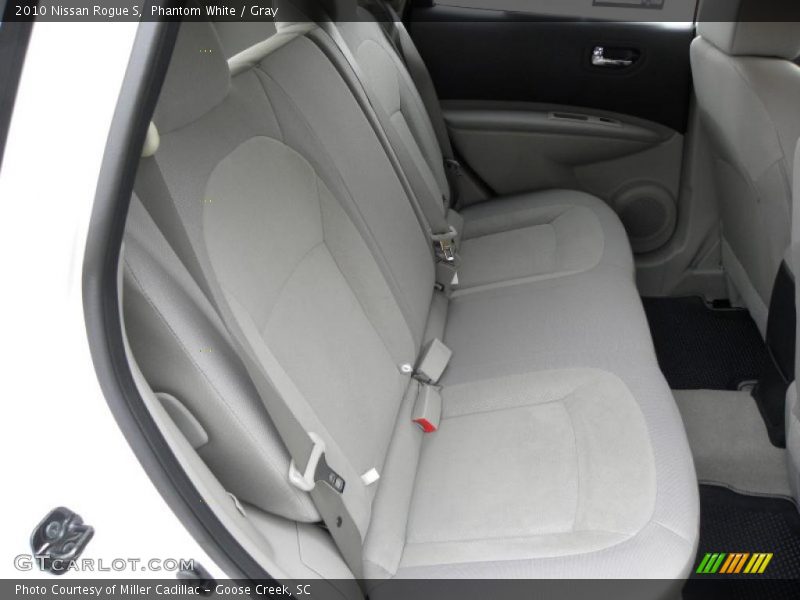 Phantom White / Gray 2010 Nissan Rogue S
