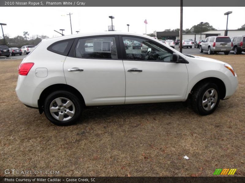 Phantom White / Gray 2010 Nissan Rogue S