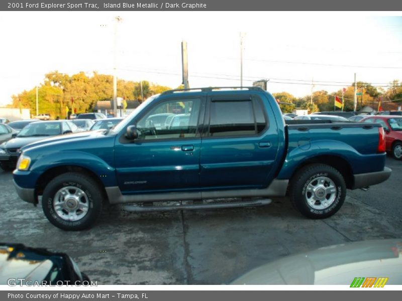  2001 Explorer Sport Trac  Island Blue Metallic