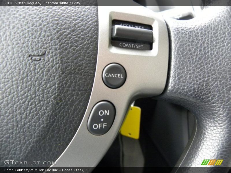 Phantom White / Gray 2010 Nissan Rogue S
