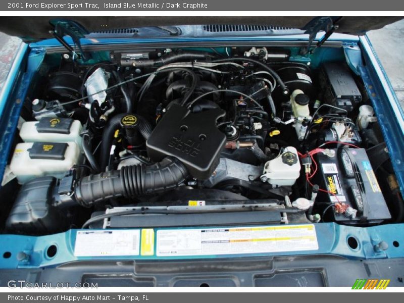  2001 Explorer Sport Trac  Engine - 4.0 Liter SOHC 12-Valve V6