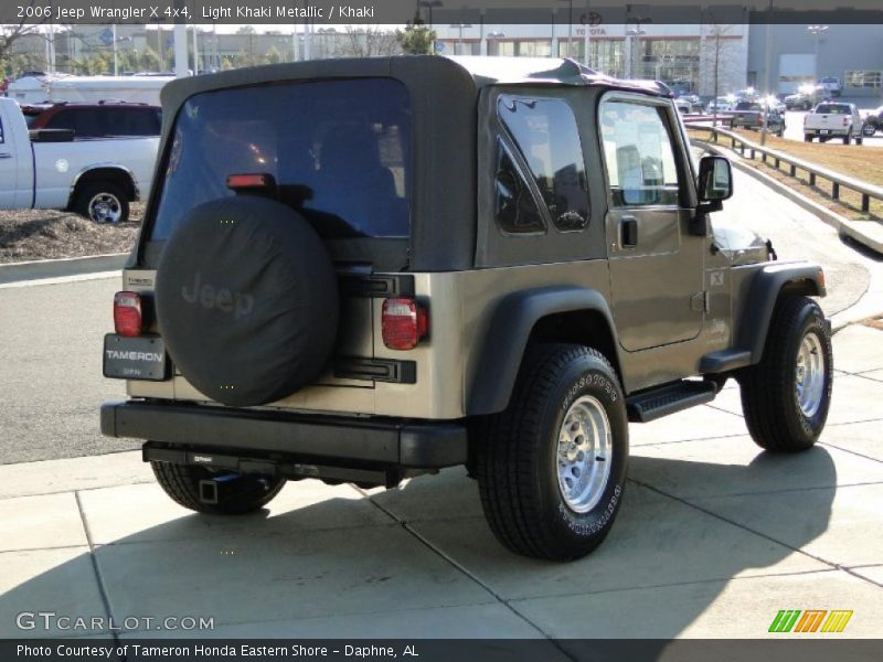 Light Khaki Metallic / Khaki 2006 Jeep Wrangler X 4x4