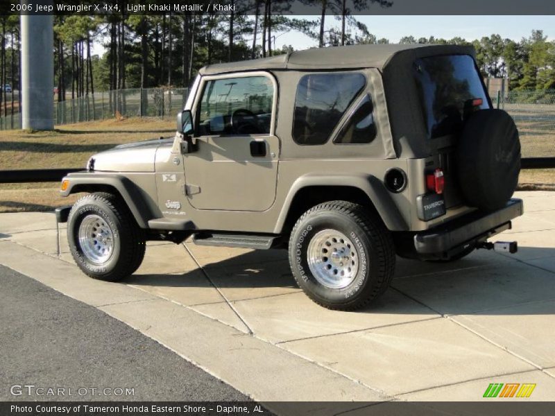 Light Khaki Metallic / Khaki 2006 Jeep Wrangler X 4x4