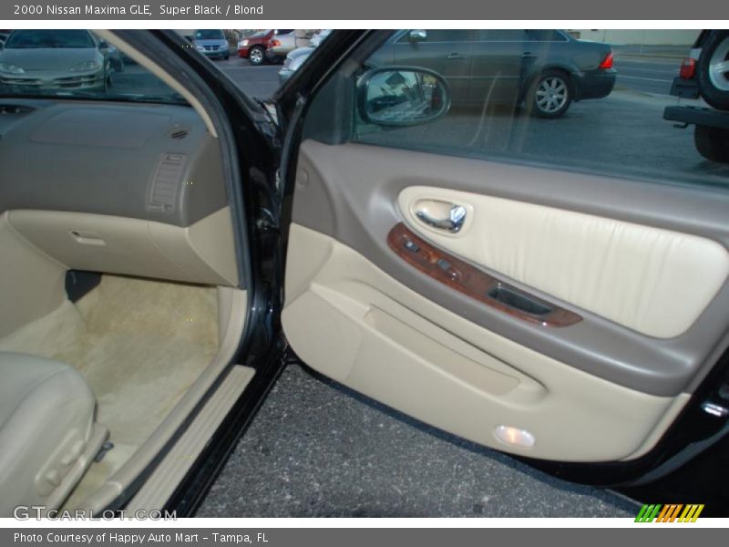 Super Black / Blond 2000 Nissan Maxima GLE