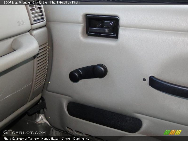 Light Khaki Metallic / Khaki 2006 Jeep Wrangler X 4x4