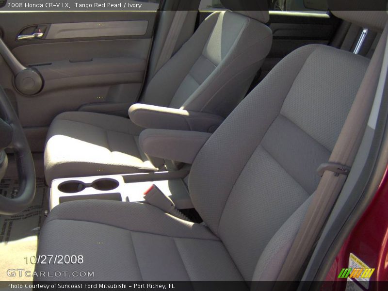 Tango Red Pearl / Ivory 2008 Honda CR-V LX