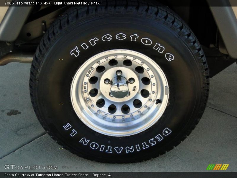 Light Khaki Metallic / Khaki 2006 Jeep Wrangler X 4x4
