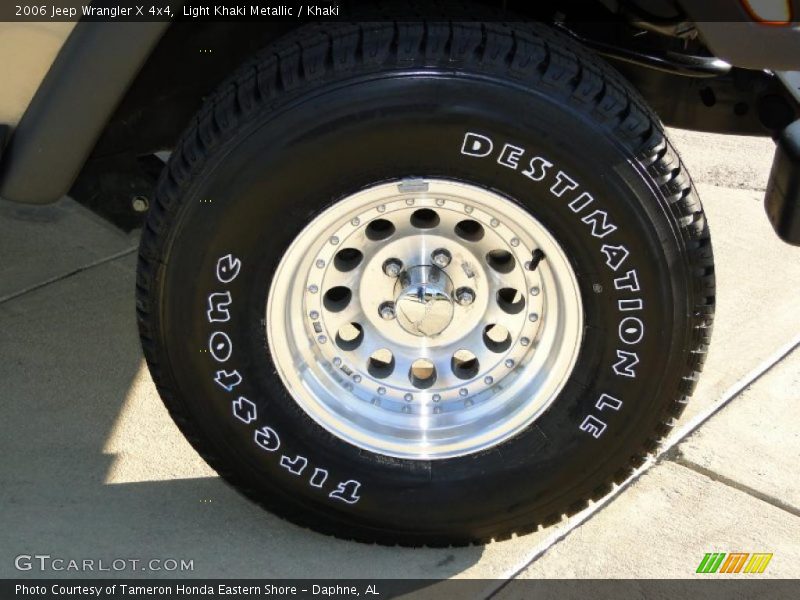 Light Khaki Metallic / Khaki 2006 Jeep Wrangler X 4x4