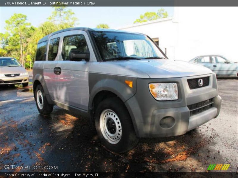 Satin Silver Metallic / Gray 2004 Honda Element LX