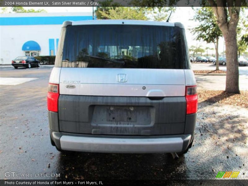 Satin Silver Metallic / Gray 2004 Honda Element LX