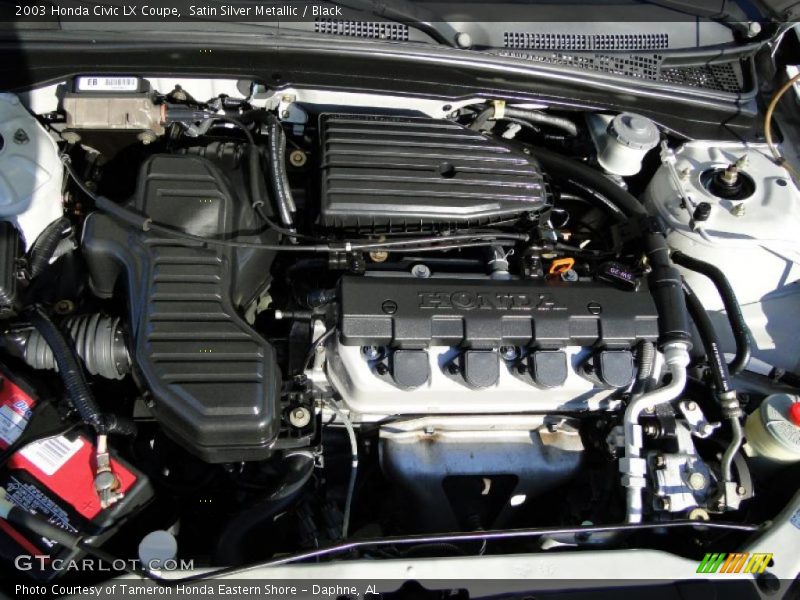  2003 Civic LX Coupe Engine - 1.7 Liter SOHC 16V 4 Cylinder