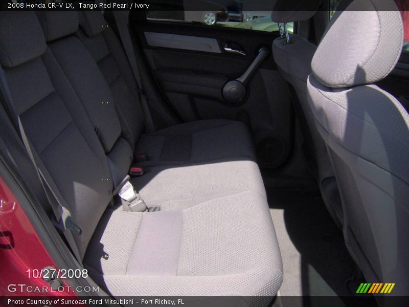 Tango Red Pearl / Ivory 2008 Honda CR-V LX