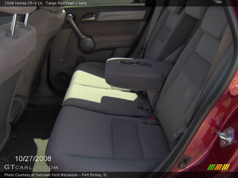 Tango Red Pearl / Ivory 2008 Honda CR-V LX