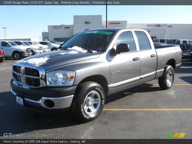 Front 3/4 View of 2008 Ram 1500 SXT Quad Cab