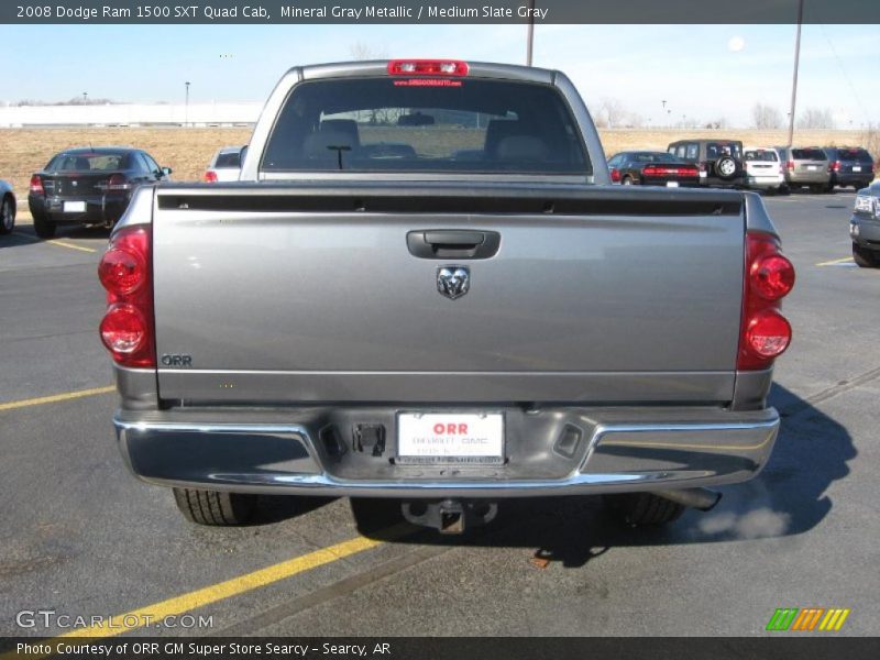 Mineral Gray Metallic / Medium Slate Gray 2008 Dodge Ram 1500 SXT Quad Cab