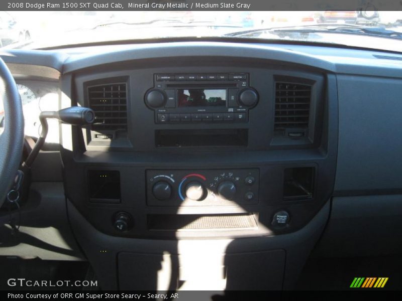 Mineral Gray Metallic / Medium Slate Gray 2008 Dodge Ram 1500 SXT Quad Cab