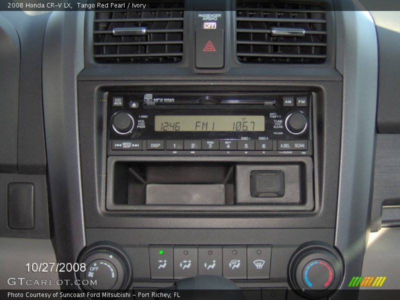 Tango Red Pearl / Ivory 2008 Honda CR-V LX