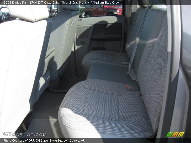 Mineral Gray Metallic / Medium Slate Gray 2008 Dodge Ram 1500 SXT Quad Cab