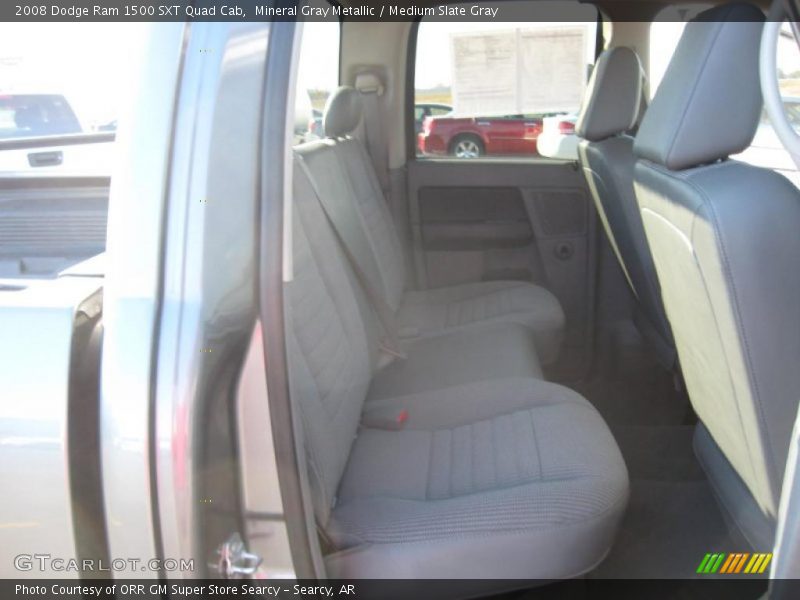 Mineral Gray Metallic / Medium Slate Gray 2008 Dodge Ram 1500 SXT Quad Cab
