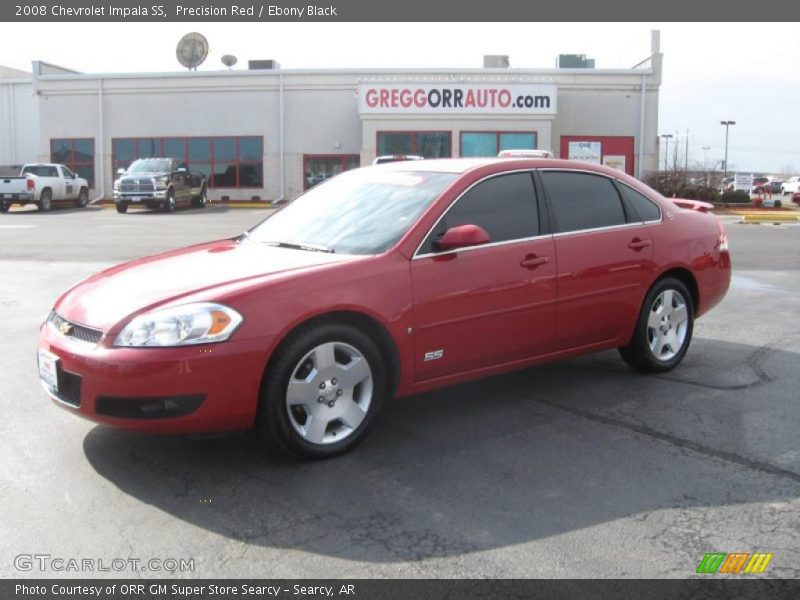 Precision Red / Ebony Black 2008 Chevrolet Impala SS
