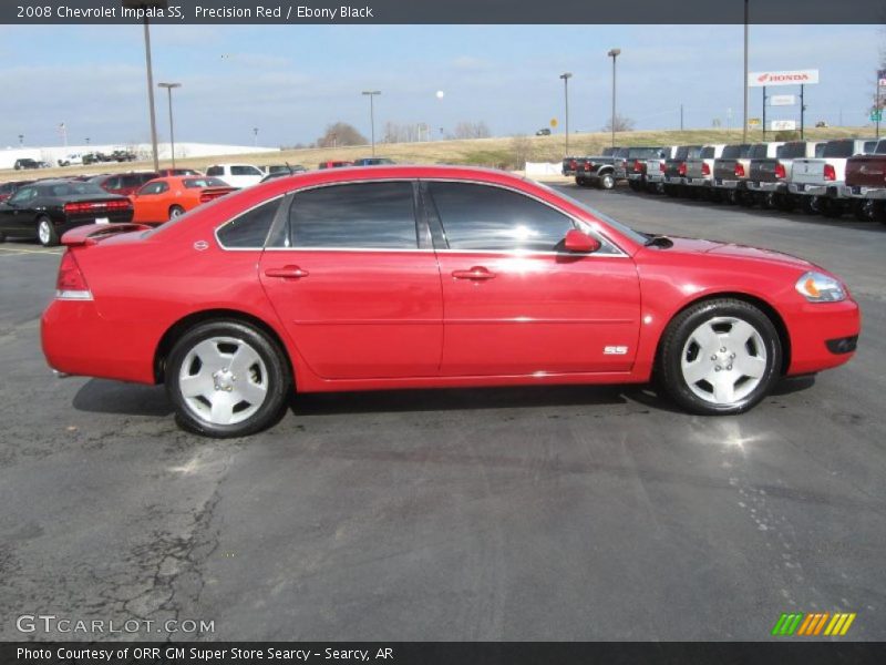 Precision Red / Ebony Black 2008 Chevrolet Impala SS