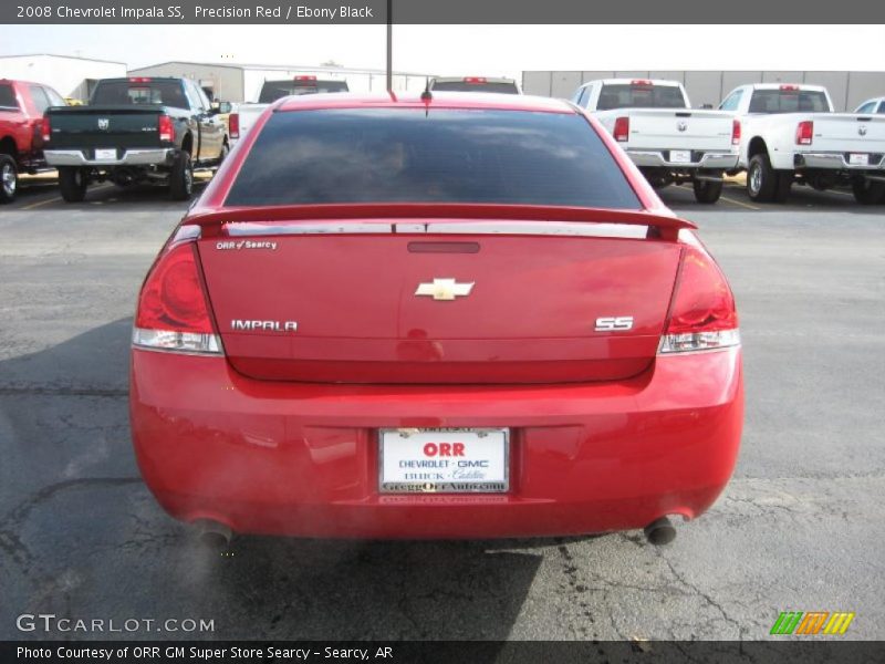 Precision Red / Ebony Black 2008 Chevrolet Impala SS