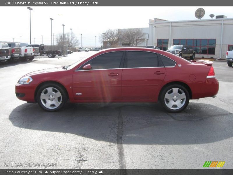 Precision Red / Ebony Black 2008 Chevrolet Impala SS