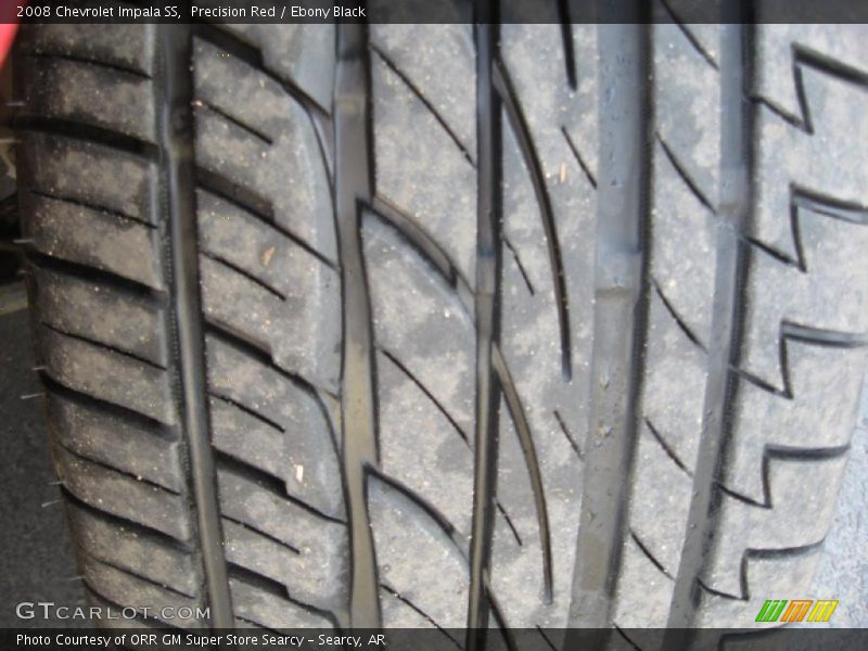 Precision Red / Ebony Black 2008 Chevrolet Impala SS