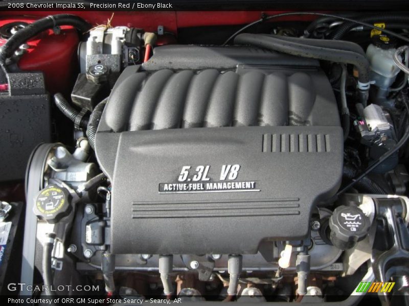 Precision Red / Ebony Black 2008 Chevrolet Impala SS
