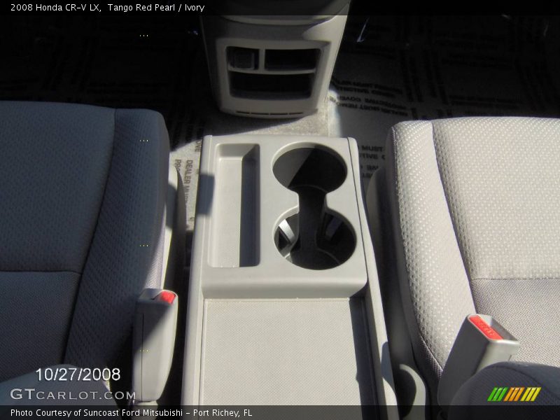 Tango Red Pearl / Ivory 2008 Honda CR-V LX