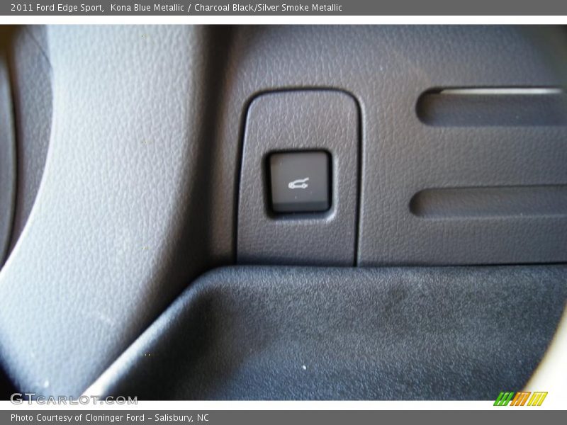 Kona Blue Metallic / Charcoal Black/Silver Smoke Metallic 2011 Ford Edge Sport