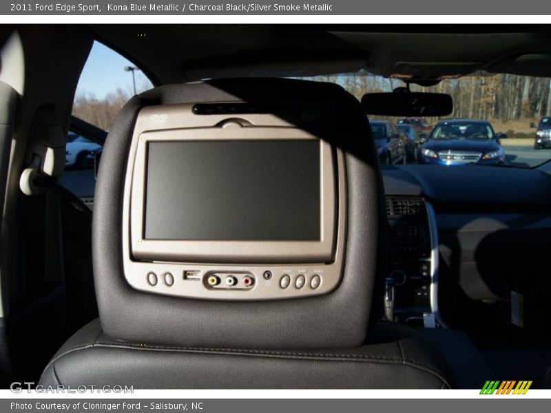 Kona Blue Metallic / Charcoal Black/Silver Smoke Metallic 2011 Ford Edge Sport