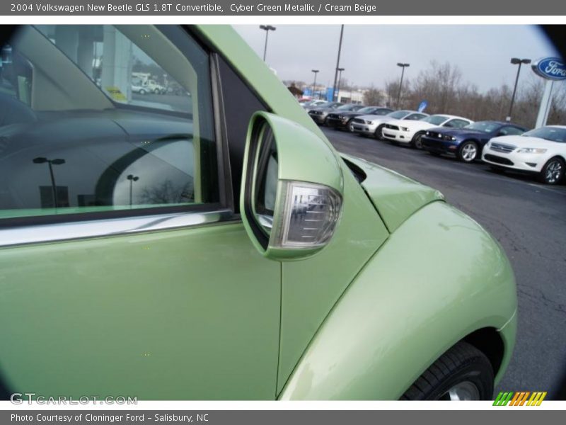 Cyber Green Metallic / Cream Beige 2004 Volkswagen New Beetle GLS 1.8T Convertible